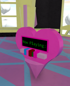 Heart Music Player Radio