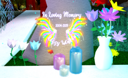 Look at this Beautiful memorial for Lizzy_Winkle : r/roblox