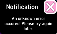 (ITH) Unknown Trading Error