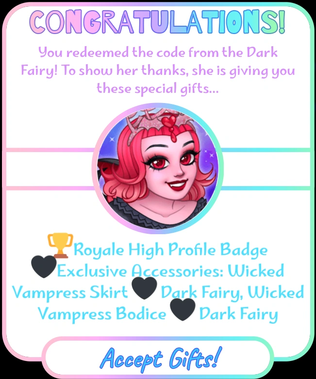 Dark Fairy (Series 1) | Royale High Wiki