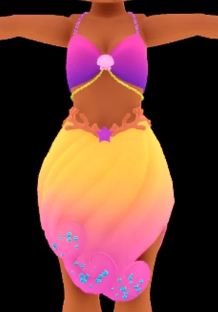 Sea Swirl Mermaid Dress Water Fairy | Royale High Wiki | Fandom