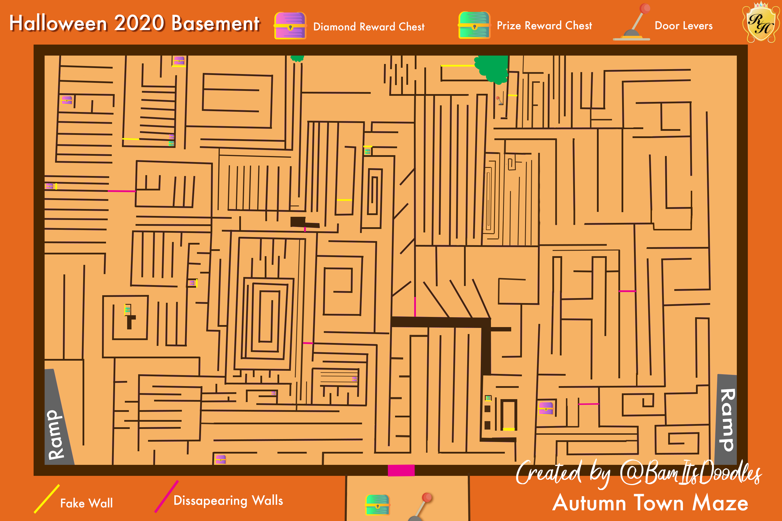 Halloween 2020 Royale High Maze Map 2020 Here Are 6 Chest Location In Royale High Autumn Town For The Halloween Update 2020 - badge guides roblox youtube