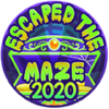 Halloween 2020 Maze Badge