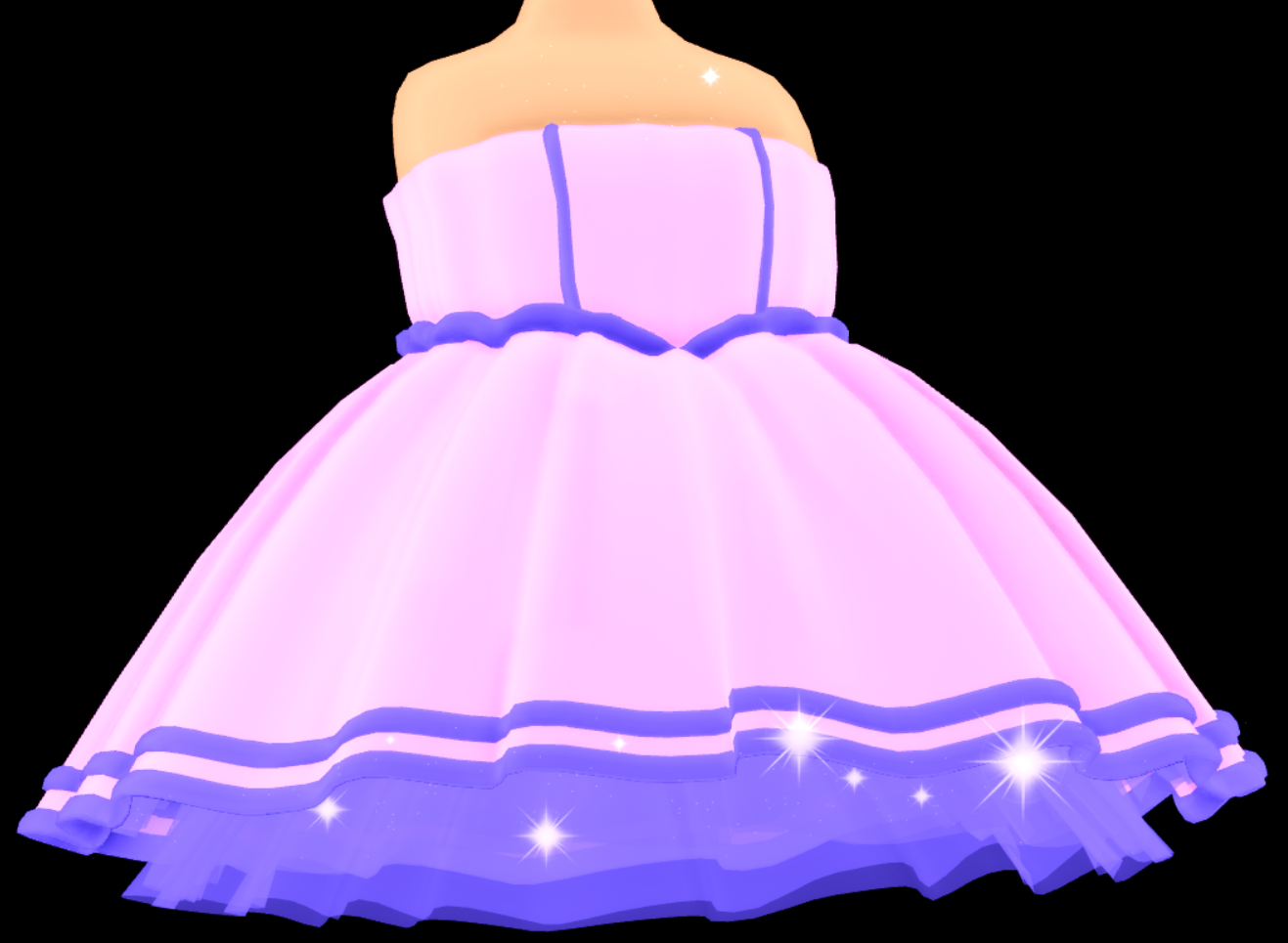 Babydoll Adorable Dress Royale High Wiki Fandom - blue sparkling dress with heels roblox