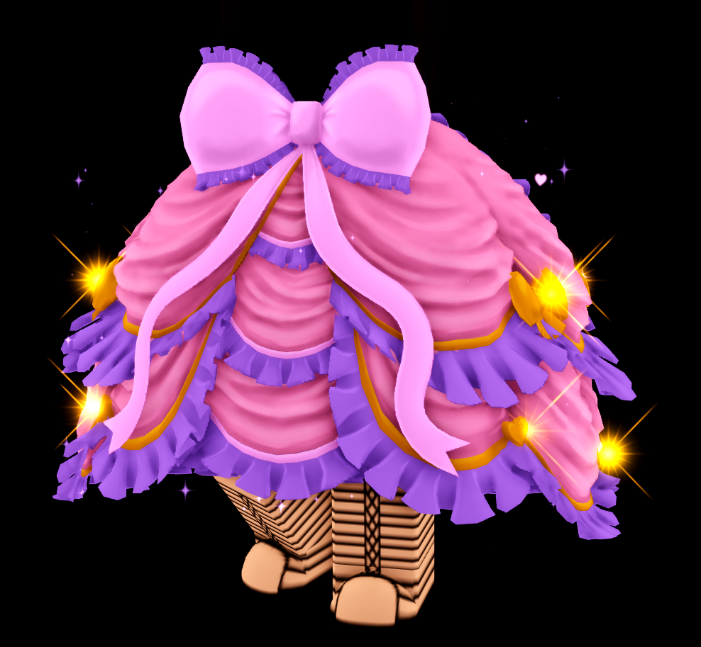 Royale High Roblox SET of 2 Skirts Mon Chéri Tea Party Skirt + Darling  Valentina