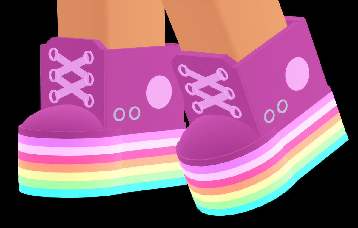 Next rainbow store high tops