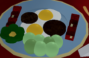 Bacon eggs