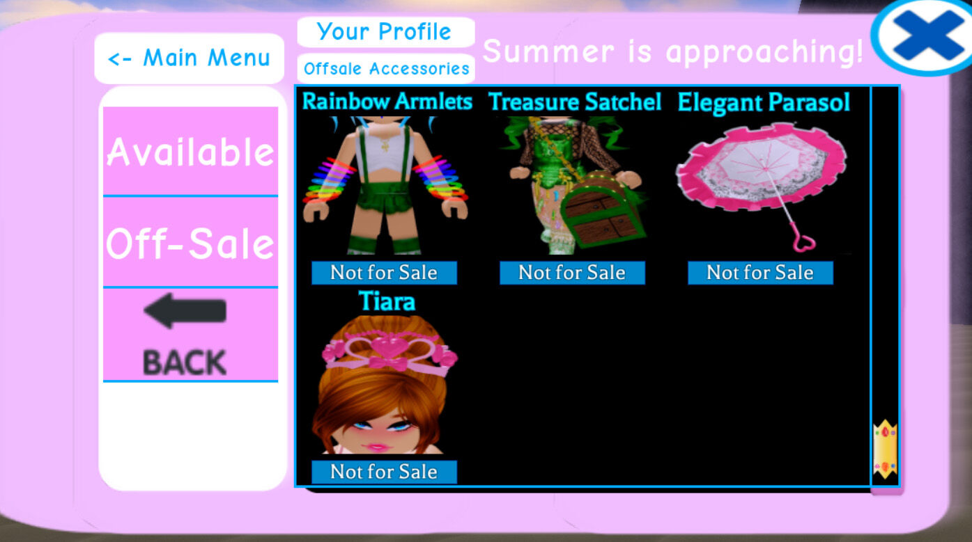 Lovely Tiara Royale High Wiki Fandom - roblox royale high elegant parasol