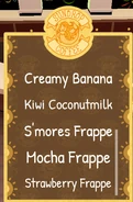 Sundrop Coffee Menu 2