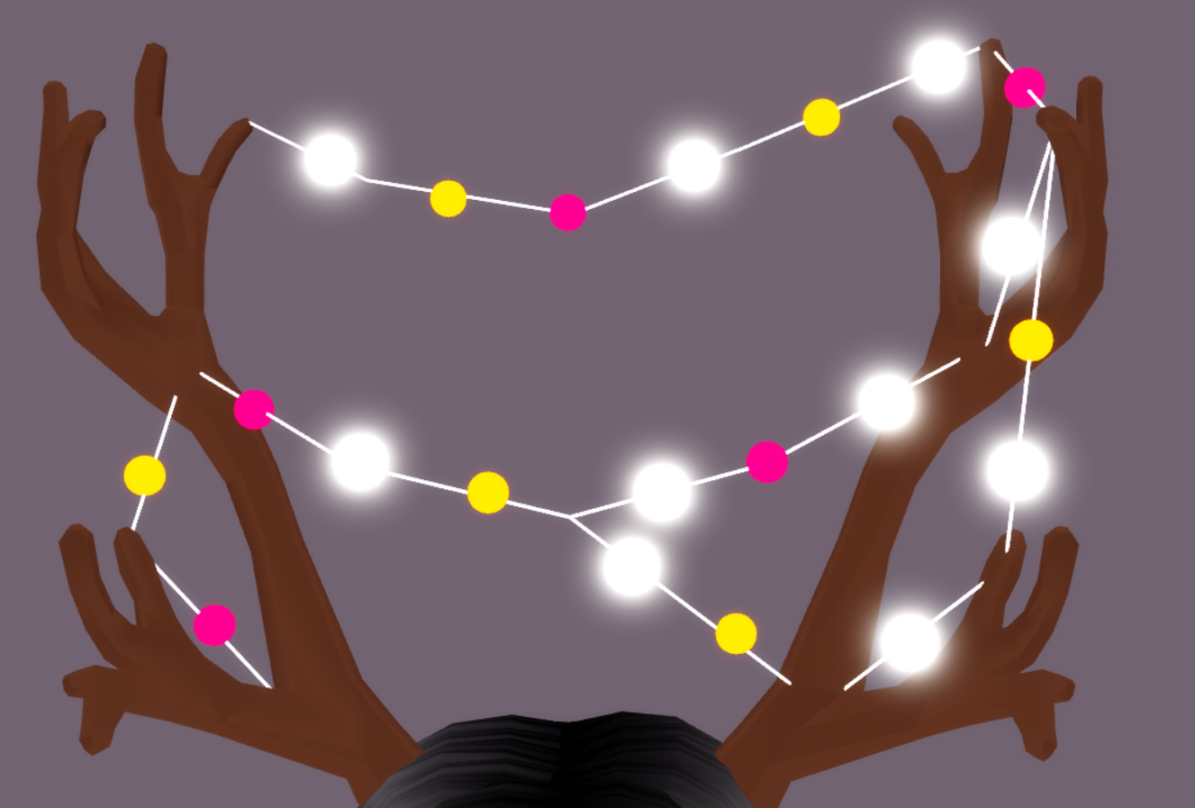 Light Up Antlers Royale High Wiki Fandom - roblox christmas lights