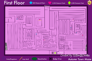 Map of top floor