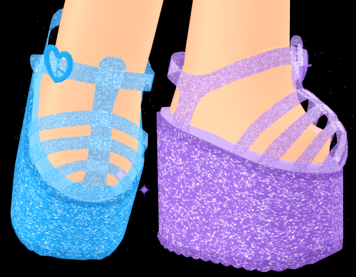 pink jelly platforms