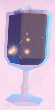A glass of iced coffee.