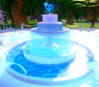 Fountain Royale High Wiki Fandom - how to swim down in roblox royale high