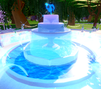 Fountain Royale High Wiki Fandom - roblox royale high wishing well