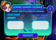 2021 candy-to-diamonds exchange window