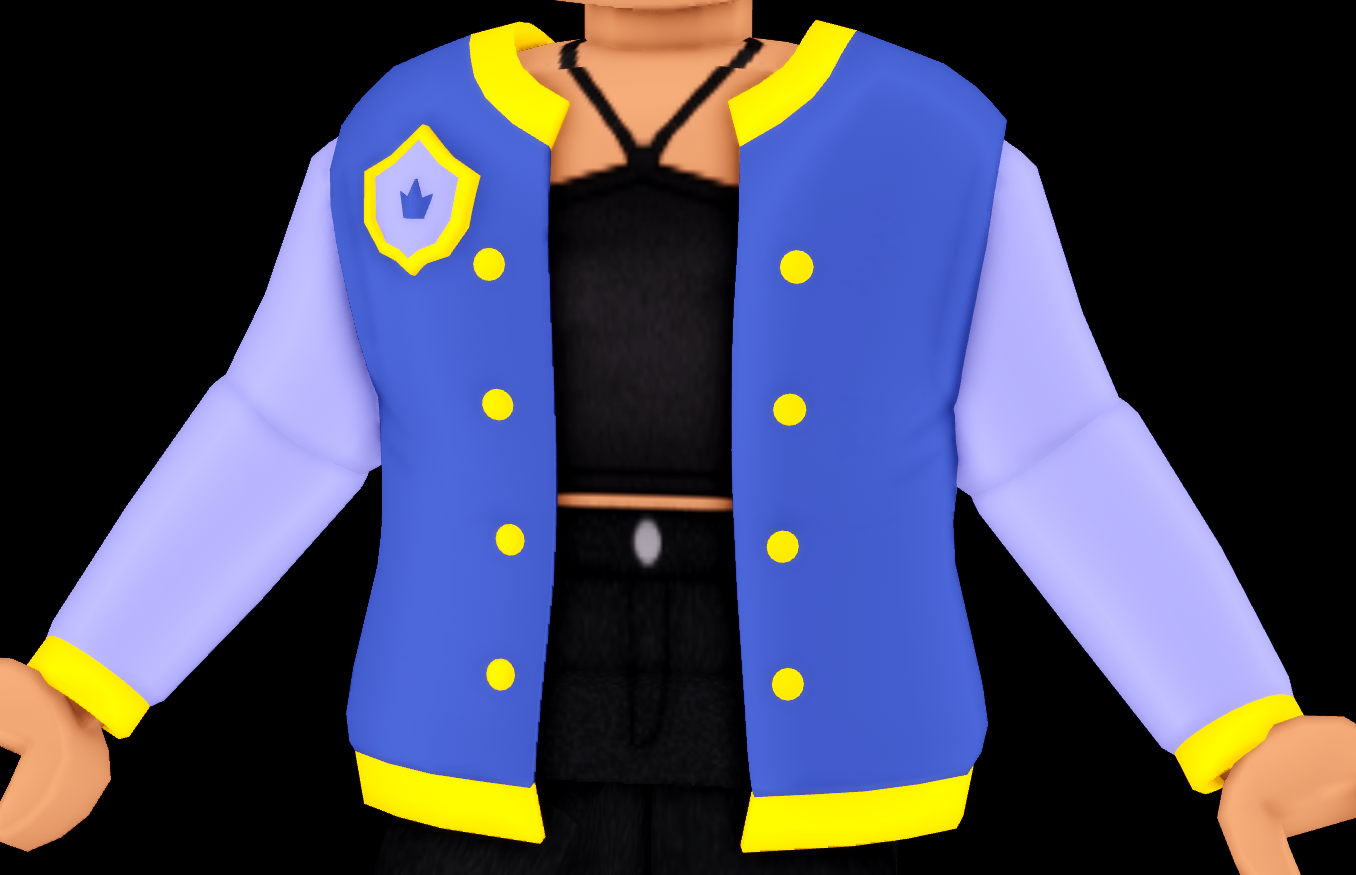 roblox catalog gold girl jacket