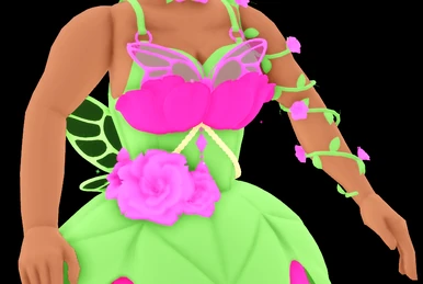 green emerald velvet dress Royale High 9-Inch Fashion Doll main image 1