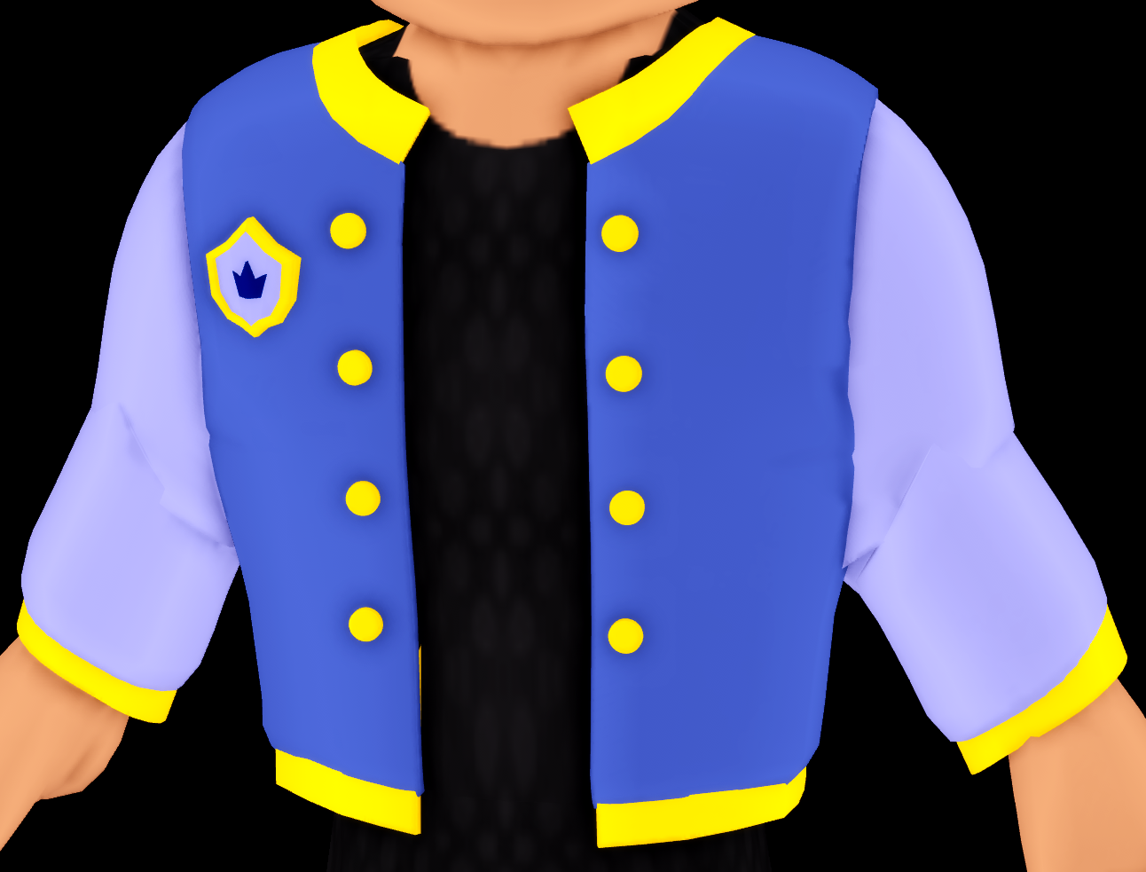 Boy S Gold Lining Varsity Jacket Royale High Wiki Fandom - roblox varsity jacket