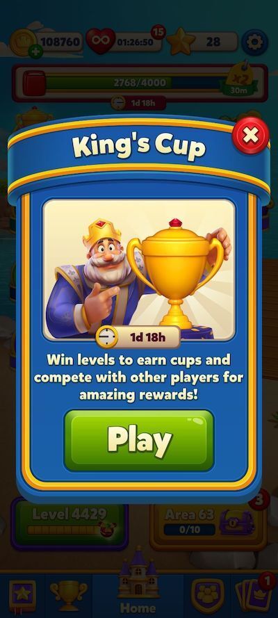 🏆 King's Cup, Royal Match Wiki
