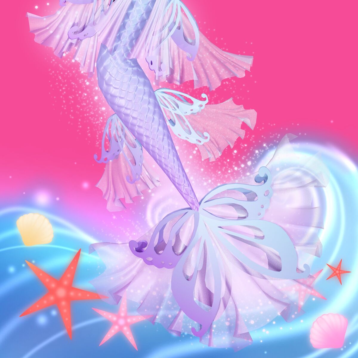 Oceanic Butterfly Mermaid Tail | RoyaltyKingdom2 Wiki | Fandom