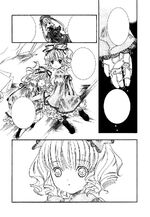 Tomoe a punto de ser consumida por Hinaichigo