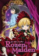 Shinku en la portada de Rozen Maiden