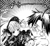 Shinku's most powerful move, slap