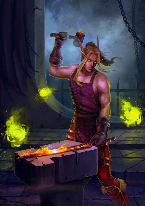 Kael thas reforging felo melorn by rinacane-d8gs6mk