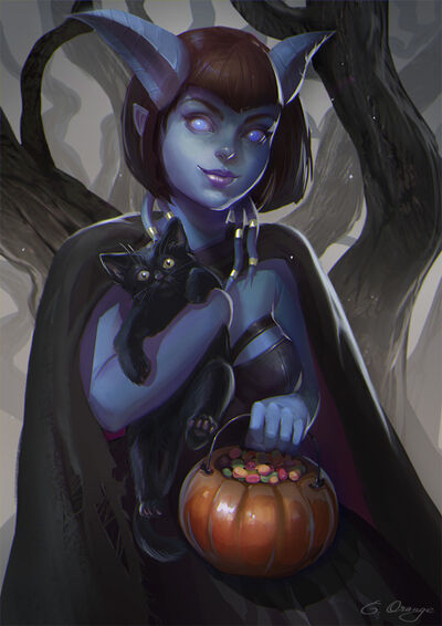 Halloween is coming by applesin-d9dafml