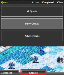 Party Quests Access