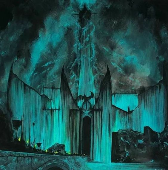O Senhor dos Anéis - A Sociedade do Anel - Húrin Minas Morgul Outrora Minas  Ithil, a Torre da Lua, irmã gêmea de Minas Tirith, a Cidade fora  conquistada pelos Espectros do
