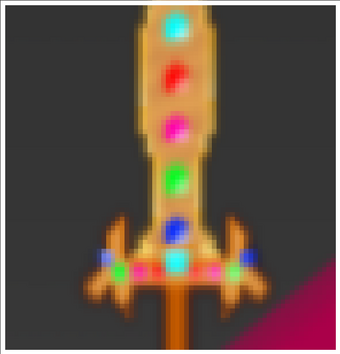 Pixelated Sword of the Rainbow Egg