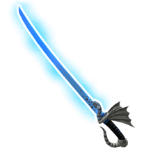 True Blue Dragon Katana