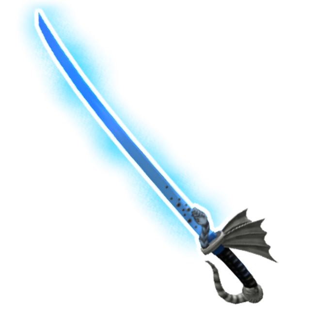 True Blue Dragon Katana Rpg Simulator Wiki Fandom - roblox katana back