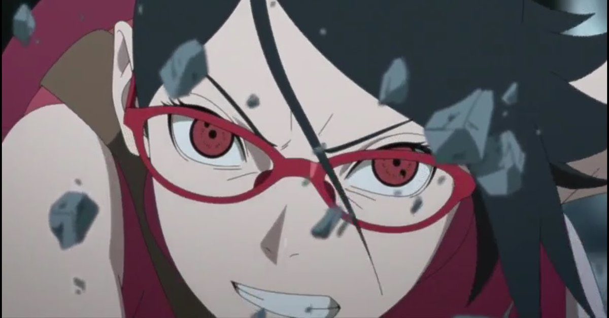 Sarada Mangekou Sharingan  Menma uzumaki, Sarada mangekyou sharingan,  Uchiha