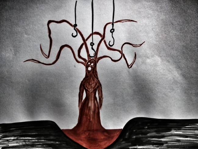 Ein Bild von der Blutgräfin (aus einer von Ferdis Therapiesitzungen)