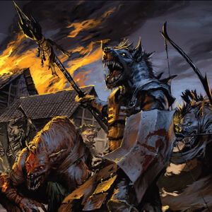 Гноллы за любимым занятием.