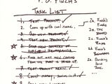 Finch's Task List