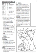 Fantasy Hero, «Asian Bestiary, vol.I», Longzhi. У монстра наборные характеристики, которые мастер может настроить по своему вкусу.