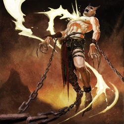 Внешне демонхосты обычно похожи на людей (со следами подготовки к ритуалу), но демоническая «начинка» со временем искажает их облик.