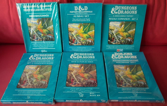 BD&D Companion Set переводы