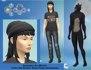 Macris created in The Sims by FragginAardvarkLuke