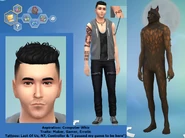 Dante created in The Sims by FragginAardvarkLuke