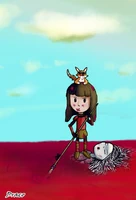 Val on Three Fates by TVsDraco