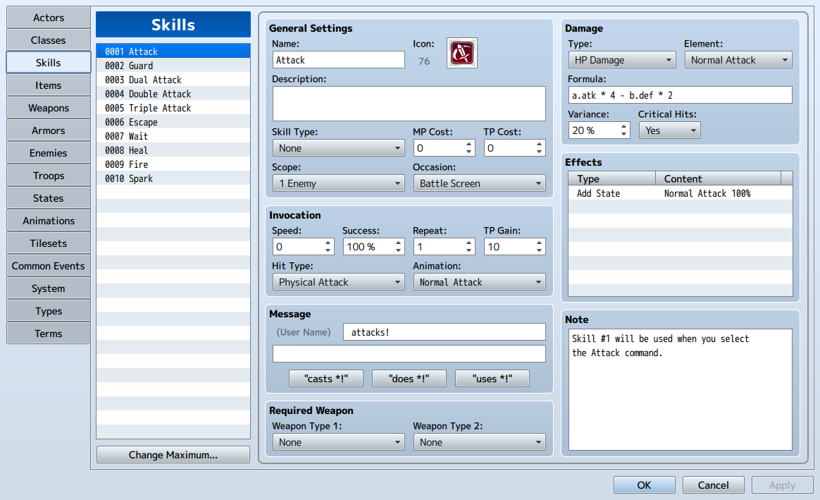 RPG Maker MZ - Database Cleanup Tool