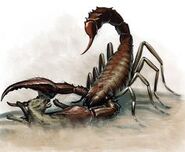 Giant scorpion