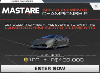 Series Lamborghini Sesto Elemento Championship