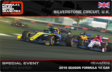Formula 1 Rolex British Grand Prix 2019 Real Racing 3 Wiki Fandom