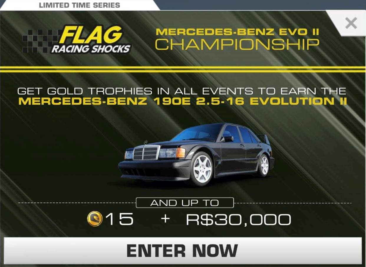 Mercedes-Benz Evo II Championship, Real Racing 3 Wiki